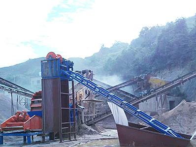 挖斗式洗砂機